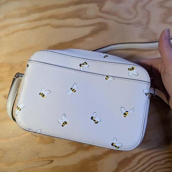 Kate Spade bee printed camera bag